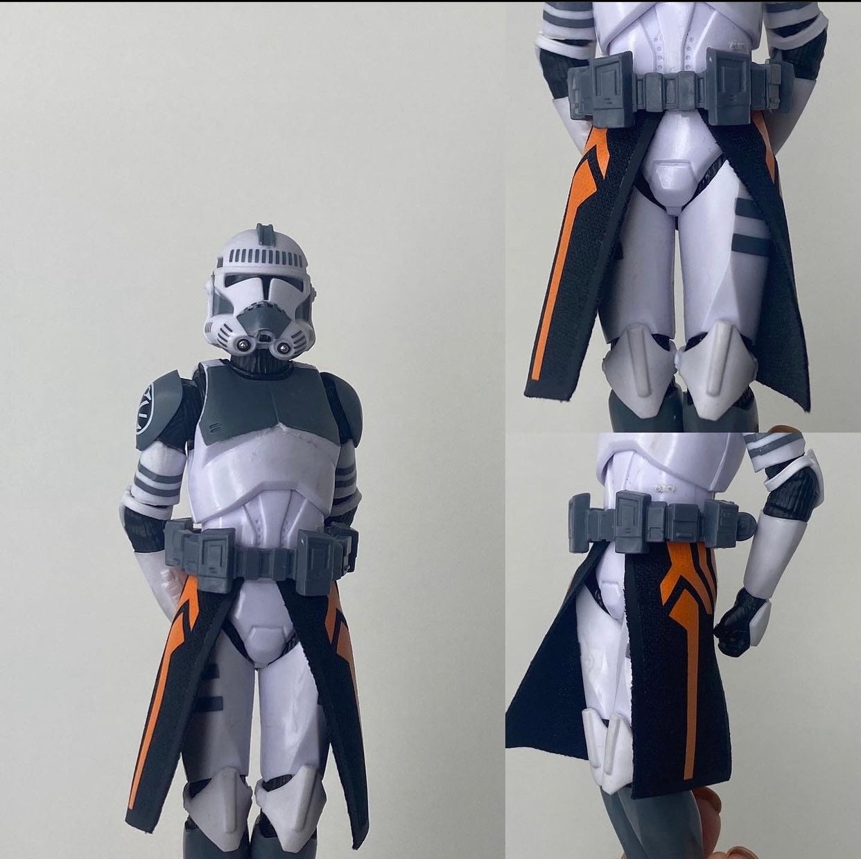 1:12 Arc Trooper Umbara Kama For Clone Trooper Black Series 6inch