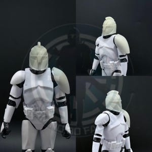 1:12 US-Senate Garde Kommandant Set Helm und Schulter für Black Series 6 inch