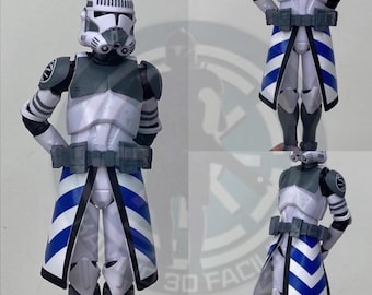 1:12スケール クローンウォーズスタイル アークトルーパー ファイブス