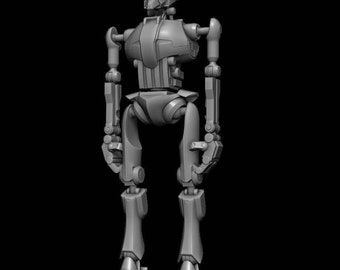 1:12 SW General Kalani Droid DIY Kit Black Series 6” 1/12