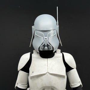 Commander Achilles Clone Trooper 1/6 Scale Helmet for 12in Custom Figures