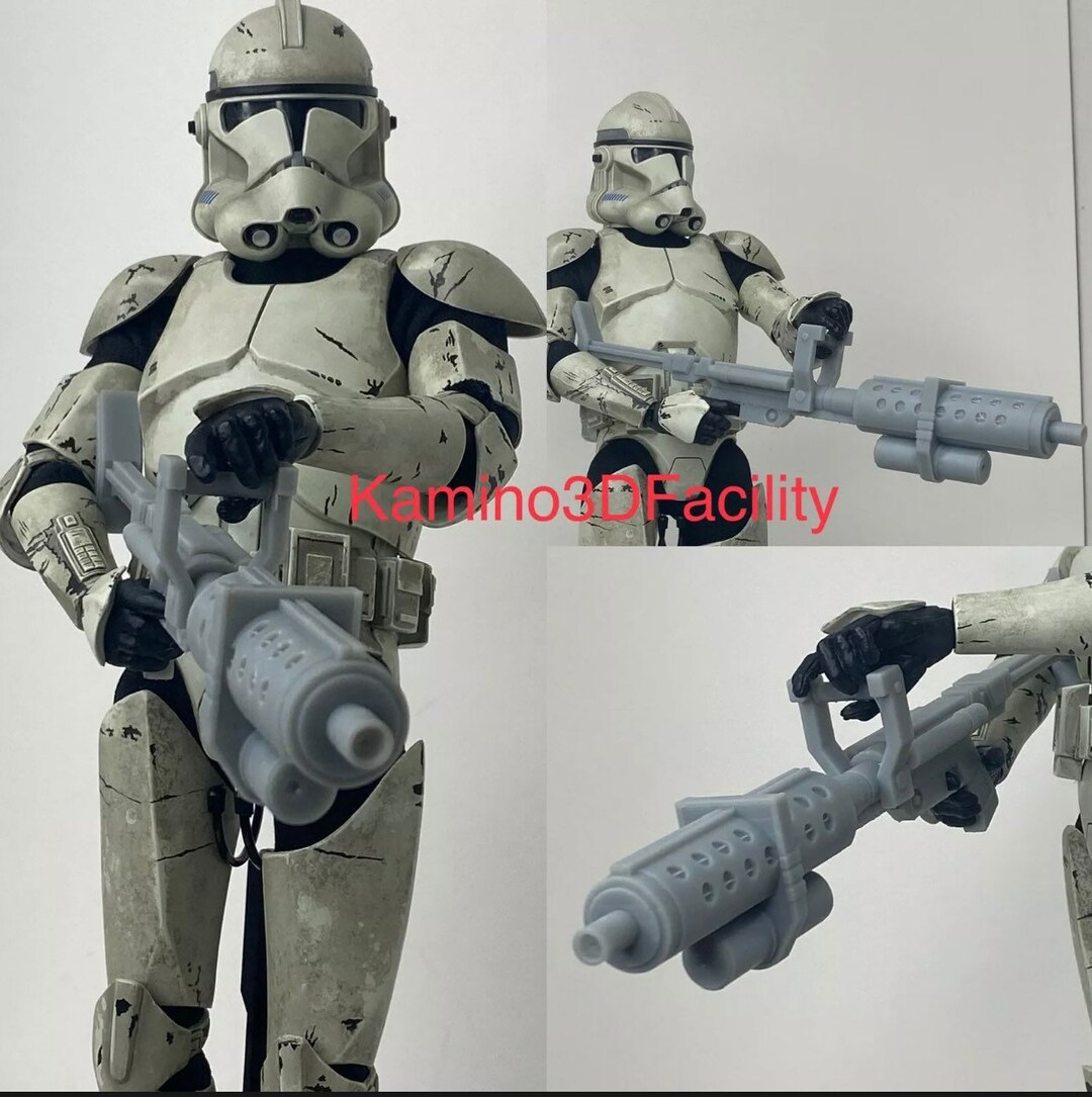 1:6 SS/HT Clone Trooper BTX-42 Flamethrower for 12” Figure - Etsy