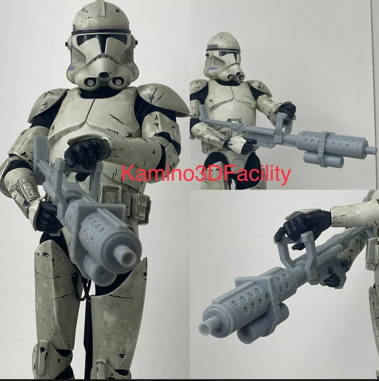 1:6 SS/HT Clone Trooper BTX-42 Flamethrower for 12” Figure - Etsy