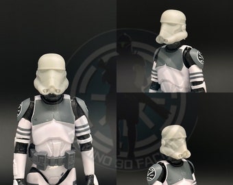 1:12 Phase 3 Clone Trooper Helmet For Black Series 6inch