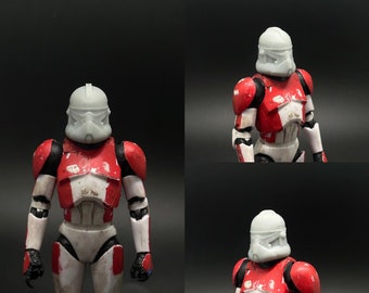 1:12 Commander Neyo Clone Trooper Helmet For Black Series 6” 1/12