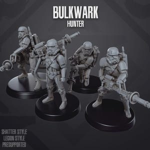 Bulkwark The Hunter Miniature 35mm Legion 40mm Shatterpoint - Skullforge Studios