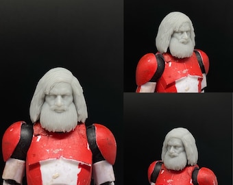 1:12 Clone Veteran Head Sculpt Custom For Black Series