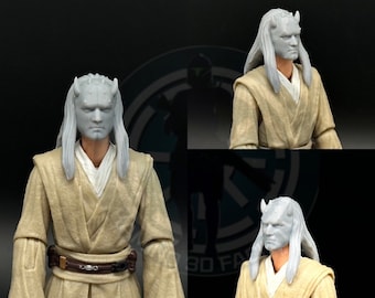 1:12 Agen Kolar Head Sculpt Custom For Black Series