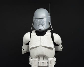 Phase 1 Commander Bacara Clone Trooper 1/6 Scale Helmet for 12in Custom Figure