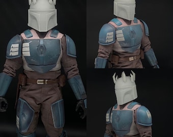 1:6 HT Mando Super Commando v1 Helmet for Custom 12in Figure