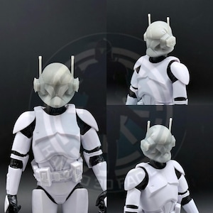 1:12 Spec Ops Clone Trooper Hamm Helmet for Black Series 6inch