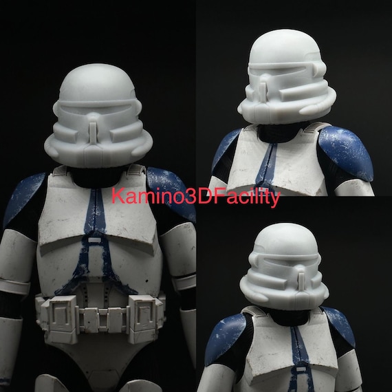 1:6 HT Airborne Kolyn Clone Trooper Helmet for Custom 12in Figure
