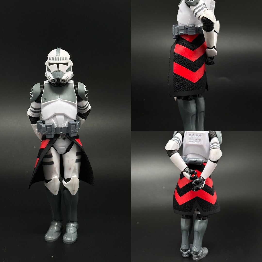 Custom Kama 1:12 Custom Realistic ARC Fives Kama V2 for Clone Trooper Black Series ...