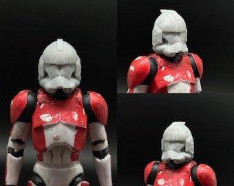 1:12 Spec Ops ARC Clone Trooper Casque pour Black Series 6 pouces