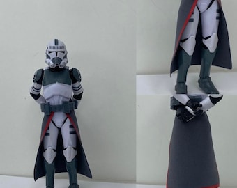 1:12 Custom Captain Fordo Vintage Kama For Clone Trooper Black Series 6inch