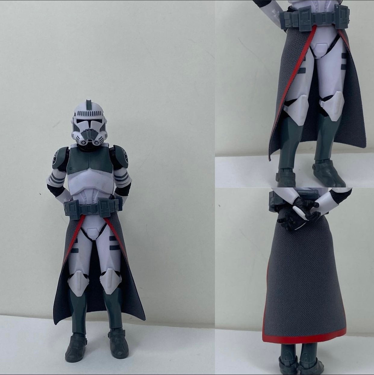 1:12 Custom Captain Fordo Vintage Kama for Clone Trooper Black