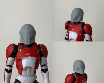 1:12 The Mandalorian Helmet for Black Series 6inch