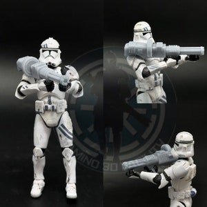 1:18 Chaingun für Black Series 9,5 cm