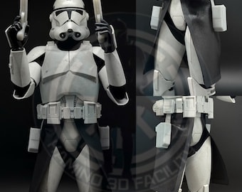 1/6スケール フェーズ1 コマンダー コーディ ヘルメット ブランク