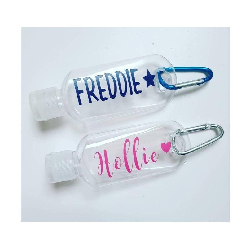 50ml Personalised hand sanitiser/cream/gel suncream shower Etsy