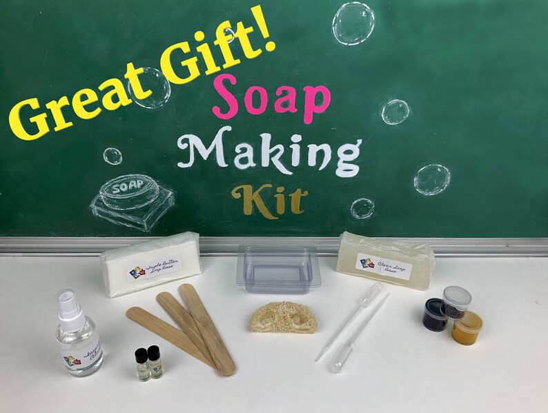 Easy DIY Soap Making Kit 4 Bars Etsy