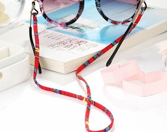 5 Pcs Colourful Sunglasses  Reading glass Strap Eyeglass Chain Reading Glasses Holder Neck Sunglass retainer Cord