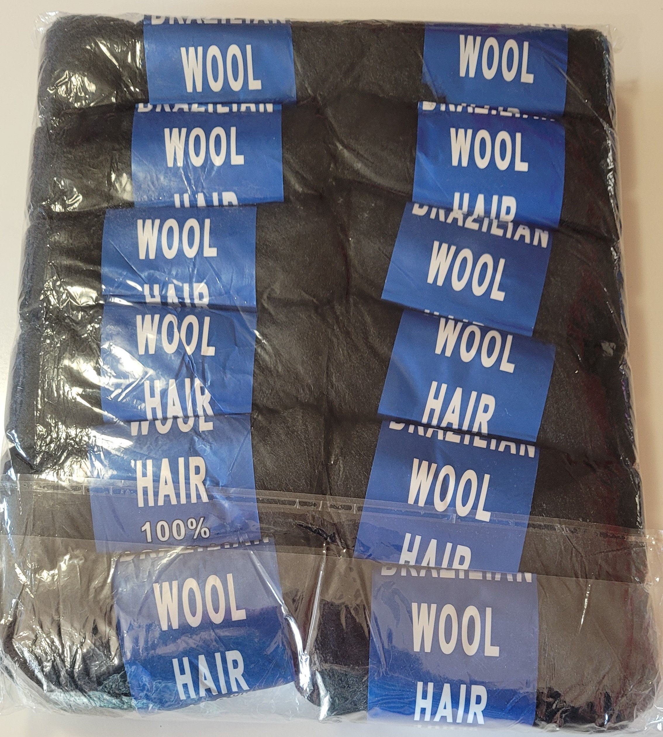 Brazilian Wool Hair Low Temperature, Synthetic for Braids, Plaits and  Dreadlocks. 