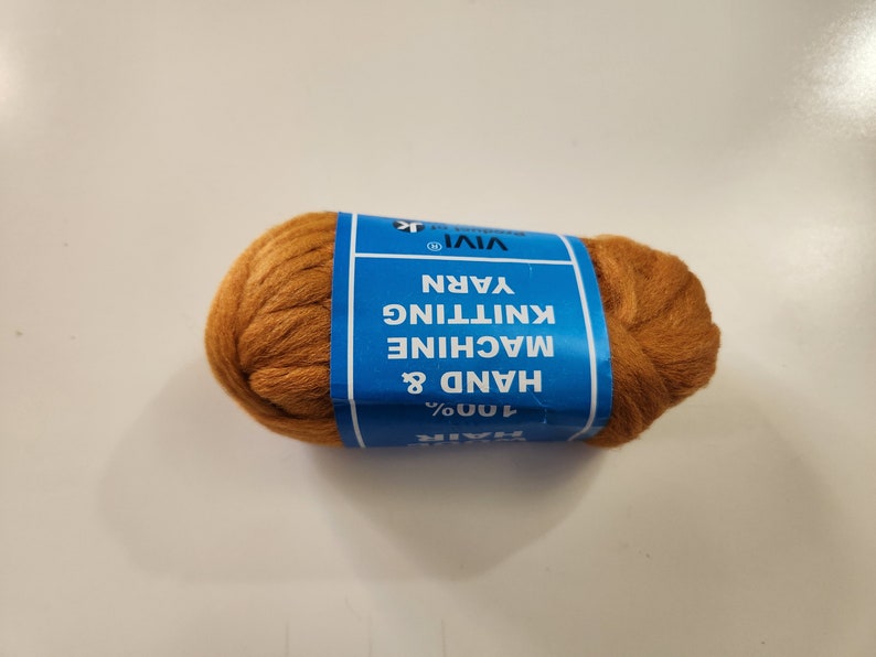 Brazilian Wool 12 Bundles Gold Color image 2