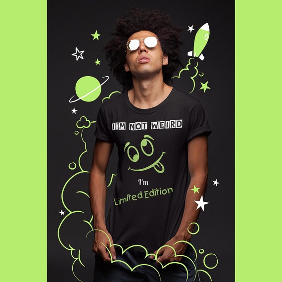 1Tee Mens I/'m Not Weird I/'m Limited Edition T-Shirt