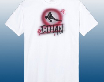 boy volleyball and name 2 t-shirt