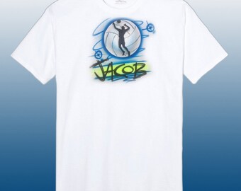 boy volleyball 3 t-shirt