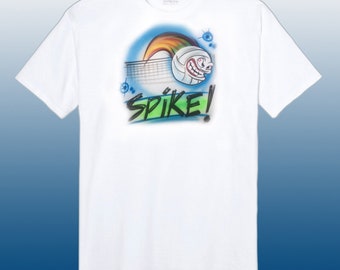 spike volleyball t-shirt