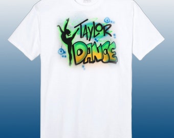 dancer and name 5 t-shirt