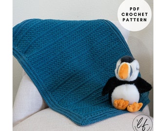 Crochet Preemie Baby Blanket Pattern PDF, Crochet Baby Blanket Pattern, Crochet Preemie Blanket Pattern, Textured Blanket for Babies