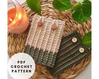 Crochet Kindle Cover Pattern PDF, Crochet Kindle Case Pattern, Crochet Kindle Sleeve Pattern