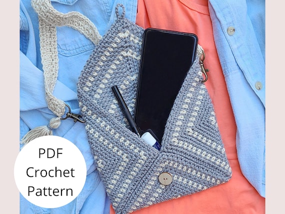 Crochet Clutch Pattern PDF Crochet Clutch Bag Crochet Clutch - Etsy