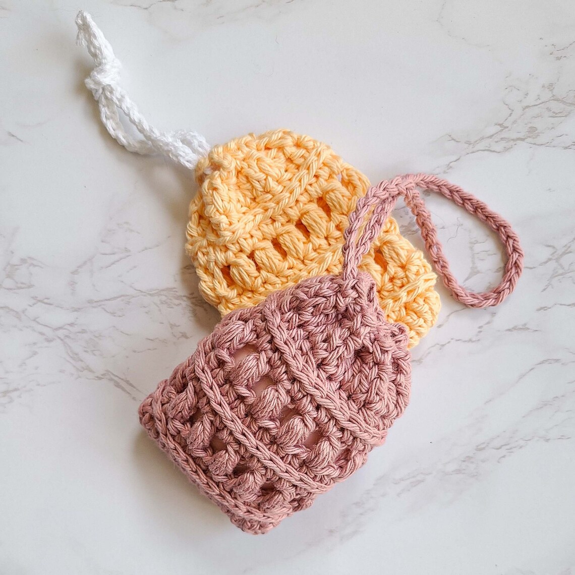Crochet Soap Bag Pattern PDF Download Crochet Soap Sock Etsy
