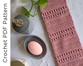 Crochet Hand Towel Pattern PDF, Crochet Towel Pattern, Crochet Hand Dry Towel Pattern