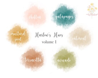 Harlows Hues Volume 1| Polymer Clay Color Recipes | Digital Recipe Download | Sculpey Souffle | Sculpey Premo | Clay Color Recipes