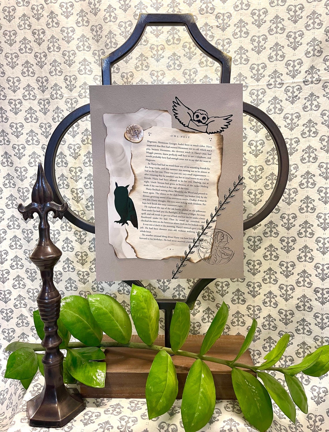 Harry Potter Owl Post Etsy