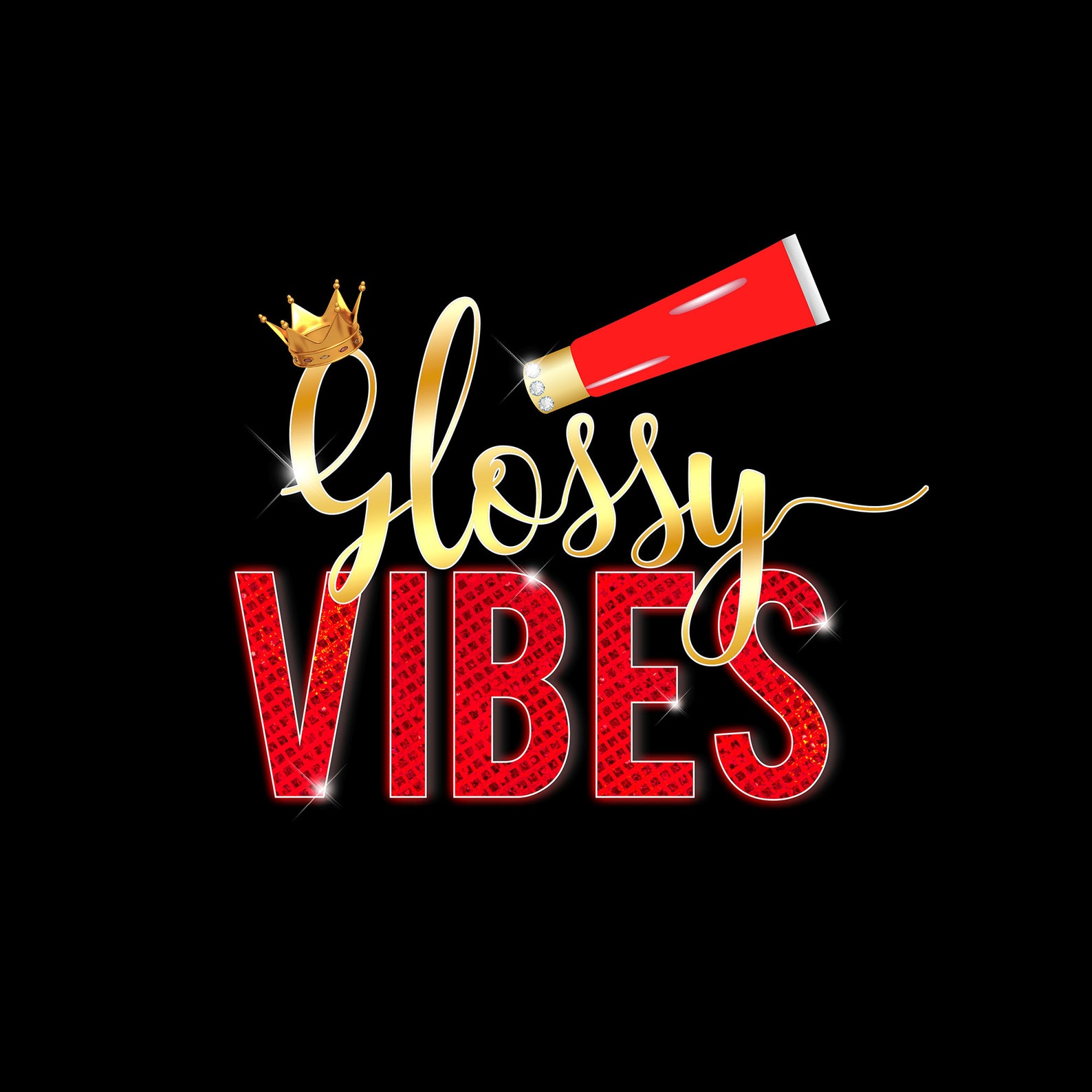 Lip Gloss Logo Lipgloss Logo Beauty Logo Design Etsy