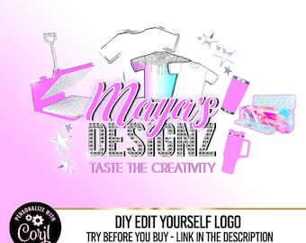 Craft Business Logo Design: Cricut Creator Premade Logo