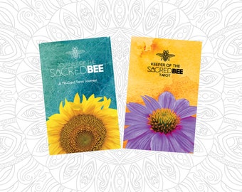 Two Deck Set Journey and Keeper of the Sacred Bee Tarot Decks