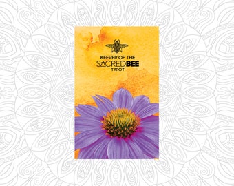 Sacred Bee Tarot Deck: Indie Tarot, Lavender Edges