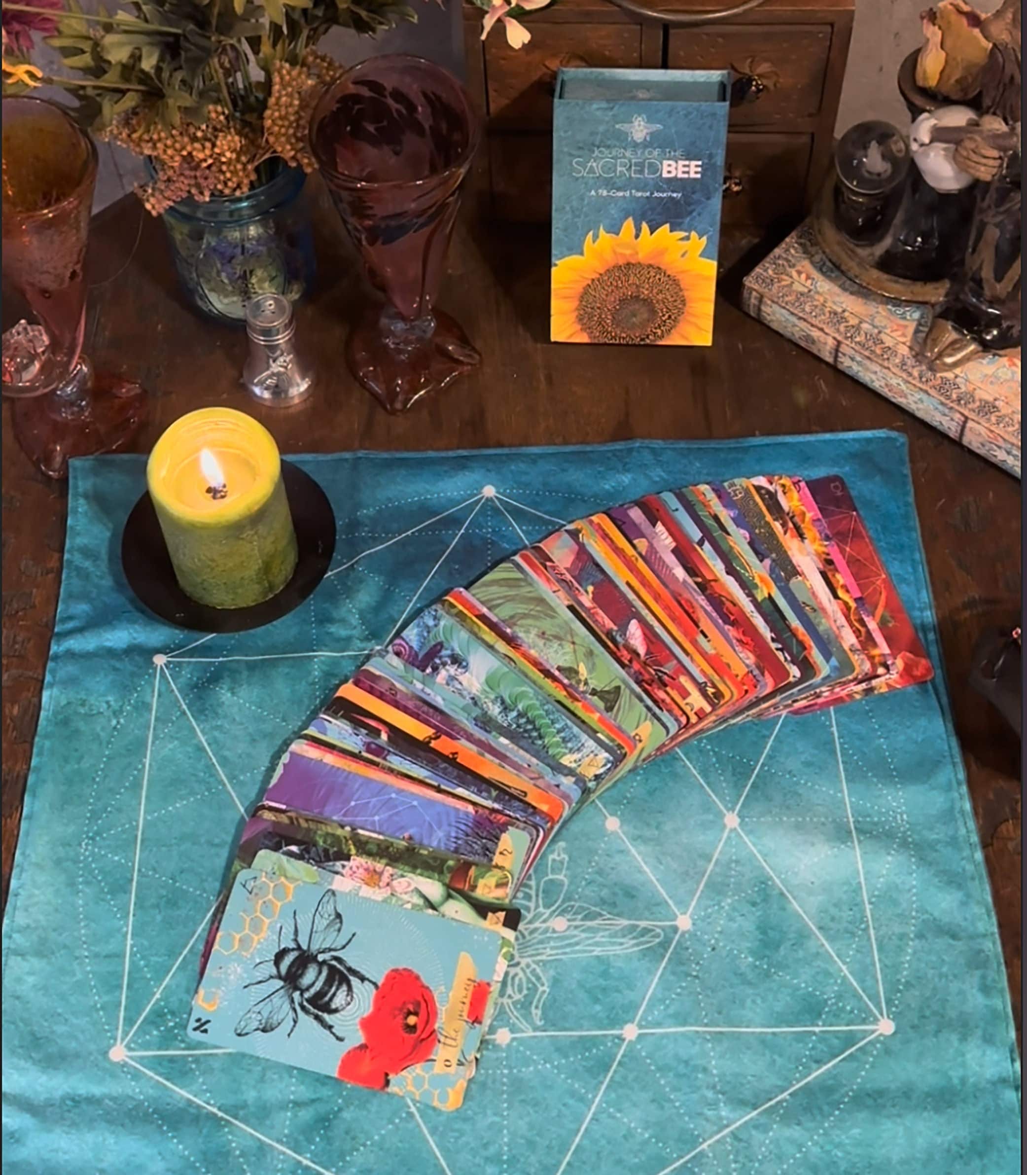 The Sacred Bee Tarot is a bee themed tarot deck — Bee Tarot