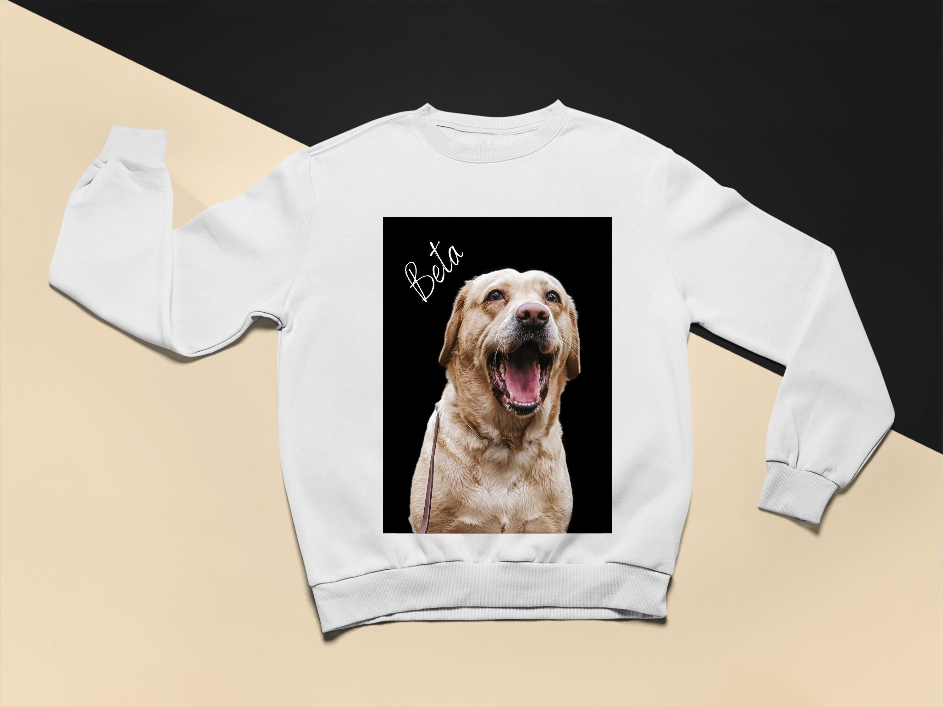Custom dog sweatshirt matching dog and owner custom pet Etsy