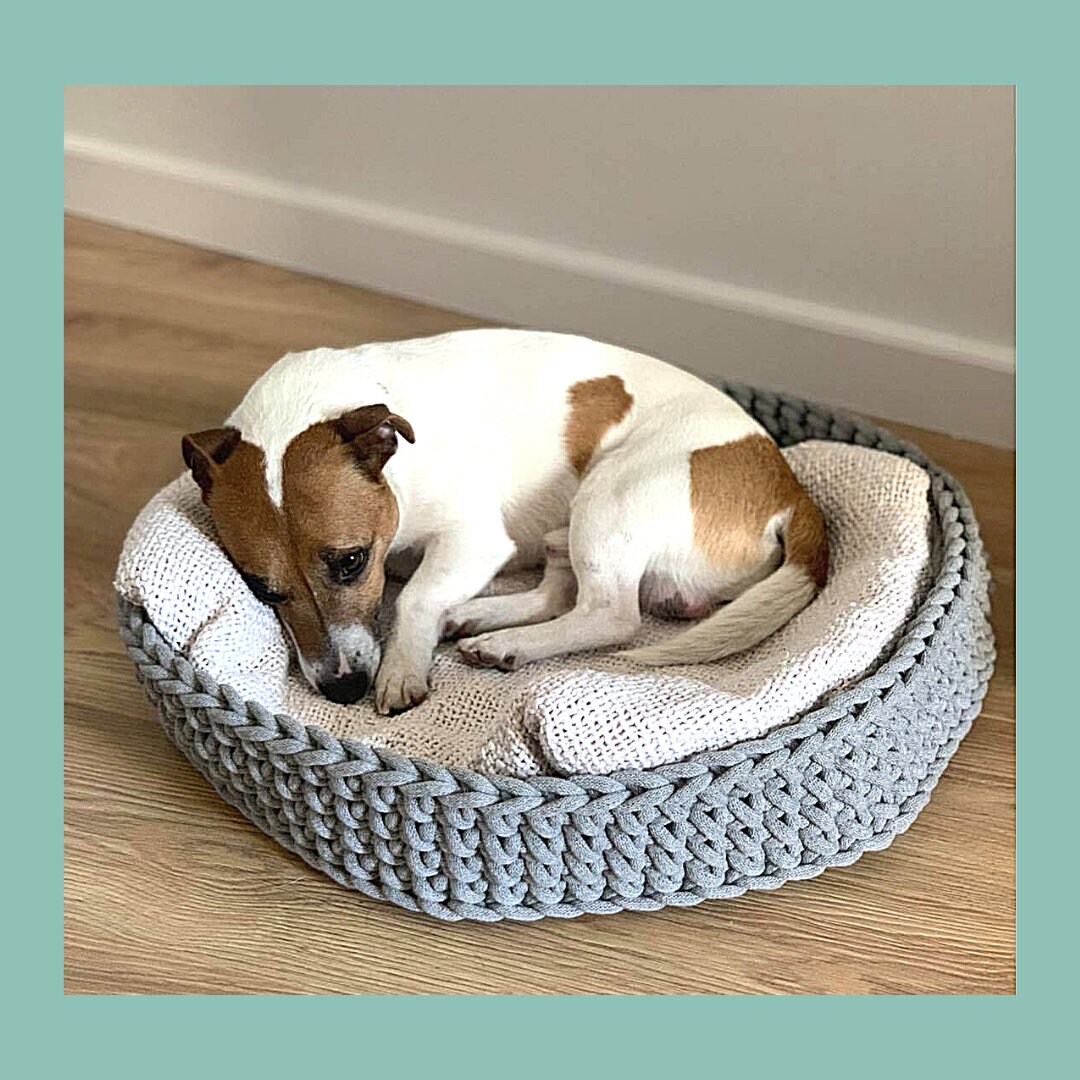 Hund Bett Korb Hund Geburtstagsgeschenk neue Hund Geschenk Etsy