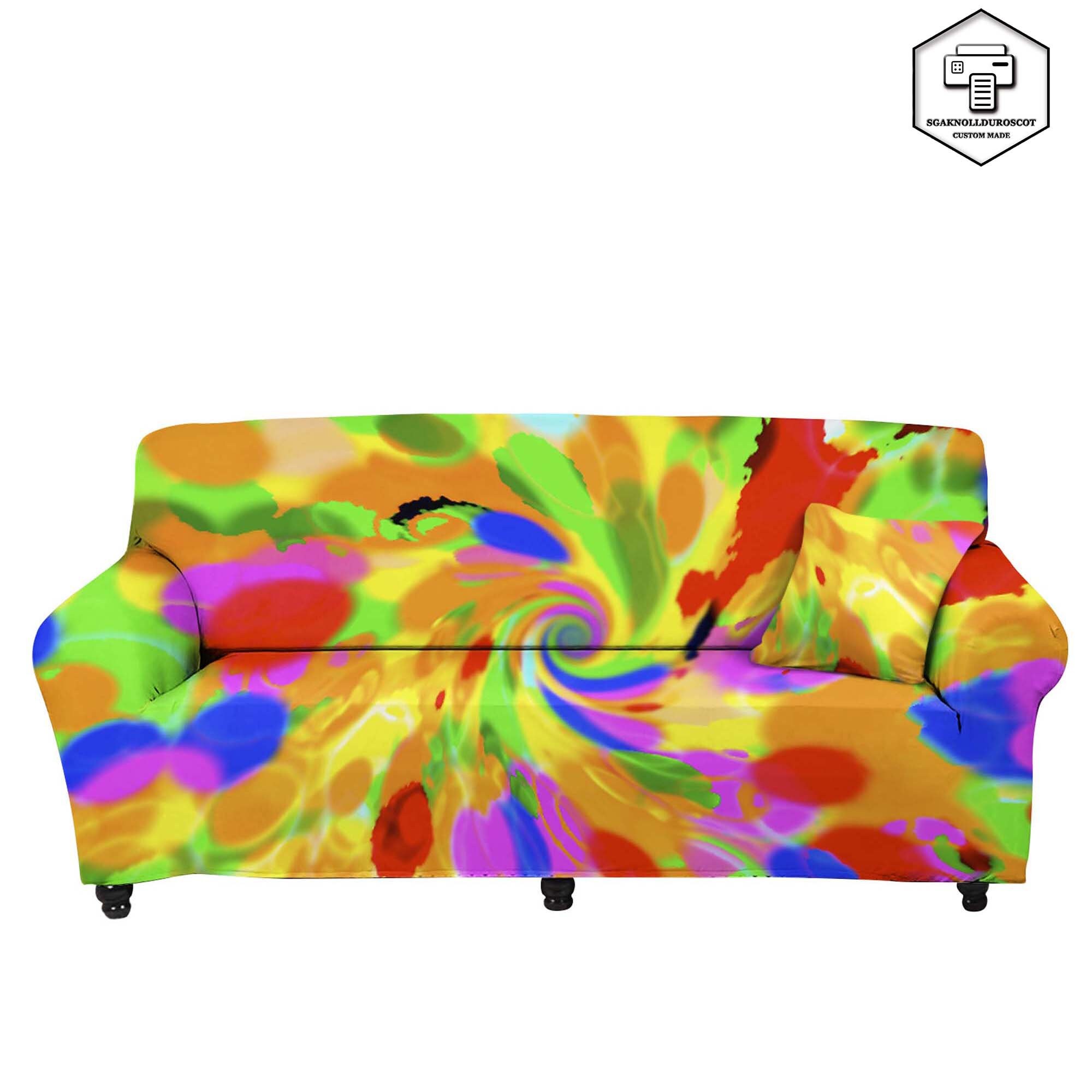 Custom Sofa CoverCustom Printed Sofa CoverSofa CoverStretch Etsy