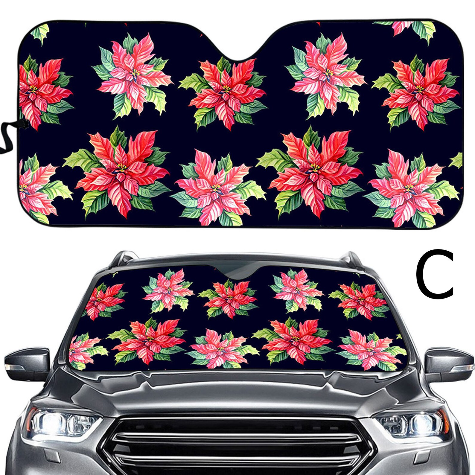 Sunflower Windshield Sun ShadeAuto CoverFlowers Nature Car Etsy