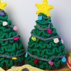 PDF Crochet Pattern Christmas Tree Hat In ALL sizes, Christmas Tree Beanie, Christmas Decor, Hat For Newborn To Adult, Christmas Crochet image 5